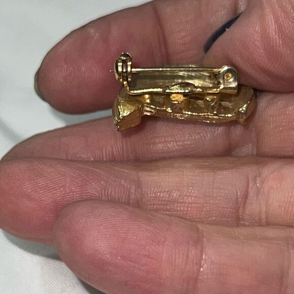 Vintage MCM Initial “D” Brooch - Picture 4 of 5